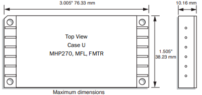 Interpoint FMTRϵDC/DCD(zhun)QFMTR283R3S