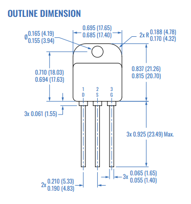 Solitron SMF404 Nϵ蹦MOSFET