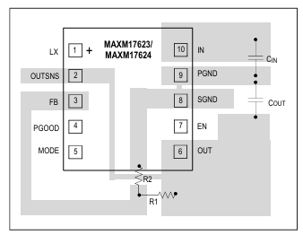 MAXM17623/MAXM17624 ?ModuleԴģK