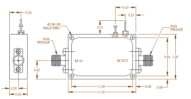 PmTA-721-45-2.3ŴPrinceton Microwave