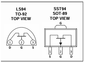 LS94SST94 JFETb