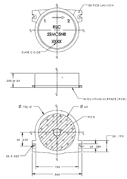 2SMC5NBNƬ߹ʸx3.1-3.5GHz