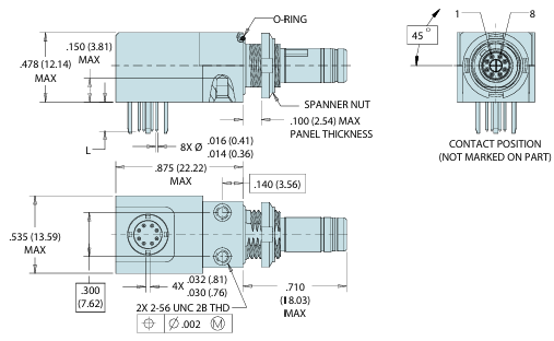 Glenair 882-032ߴD