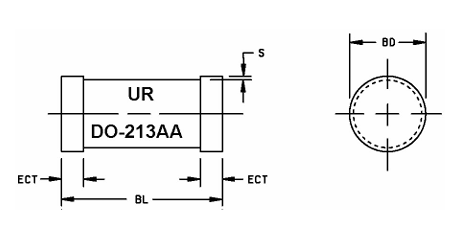 Microsemi 1N3595AUR_P(gun)O