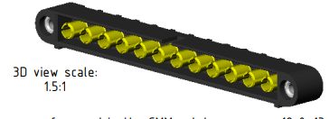 Nicomatic 221D00F21-0002-3300CMM^B